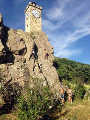 Escalade à Burzet