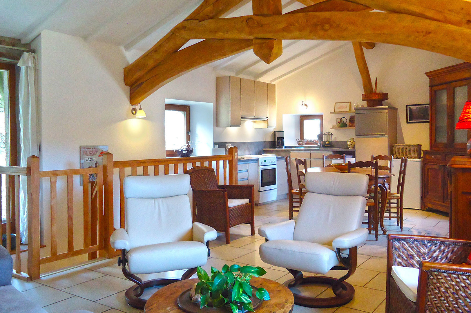 La pièce princiale du gîte